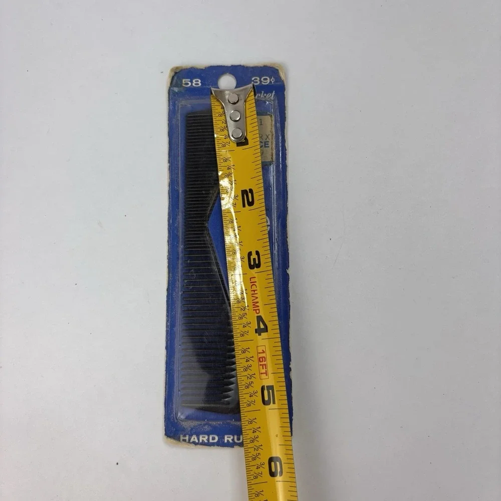 Ace Hard Rubber Pocket Comb #58 5